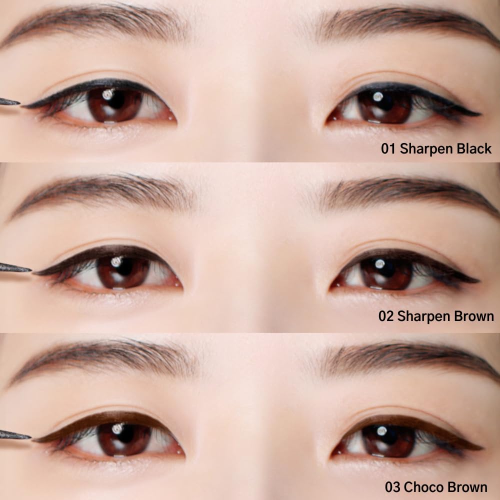 Bbia Last Pen Eyeliner - Waterproof Liquid Pen Eye Liner Long-Lasing Quick Dry Multi-Proof Easy Drawing Ink Tank Type With Preci