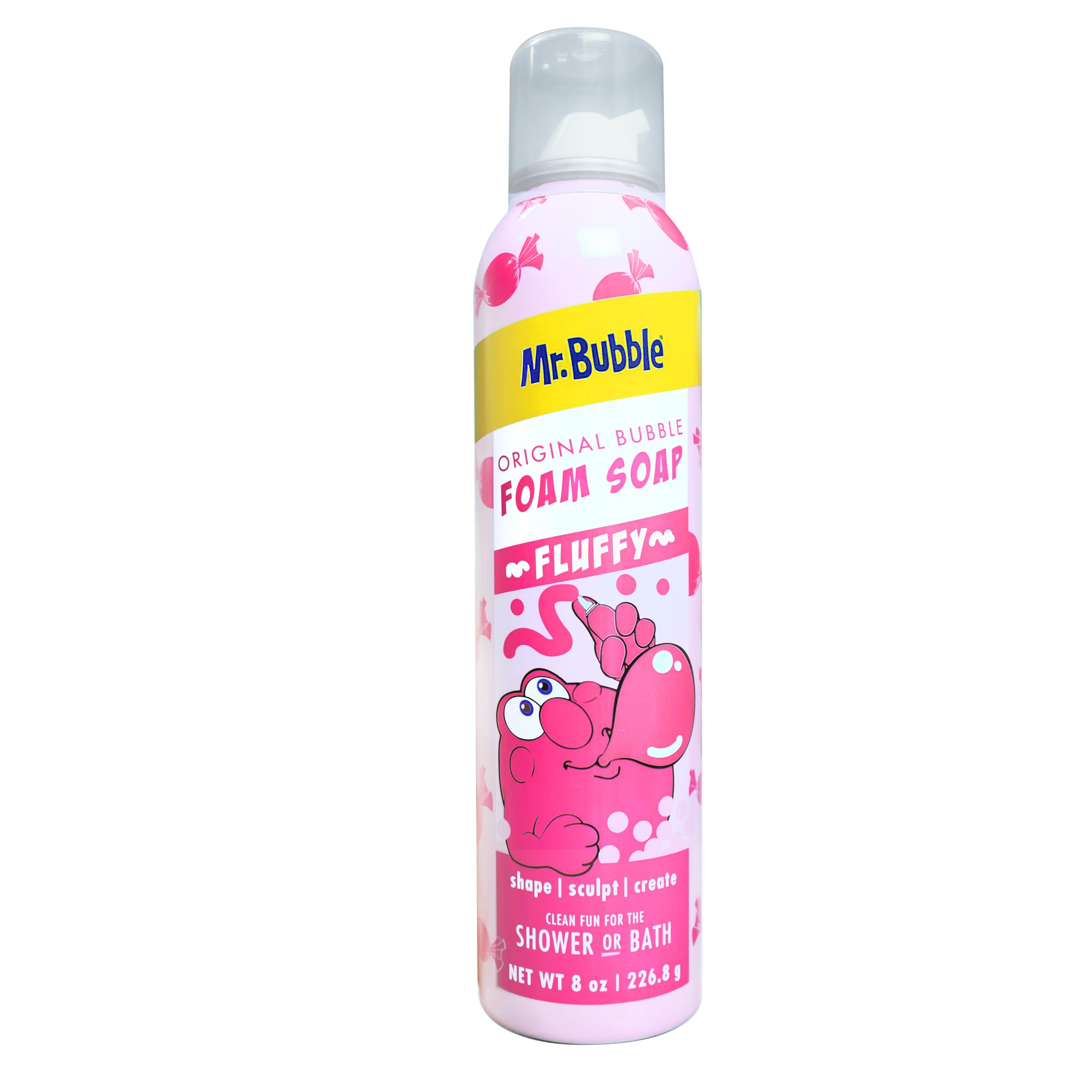 Mr. Bubble Original Foam Soap, Bubblegum Scent, 8 Oz, Pack Of 6
