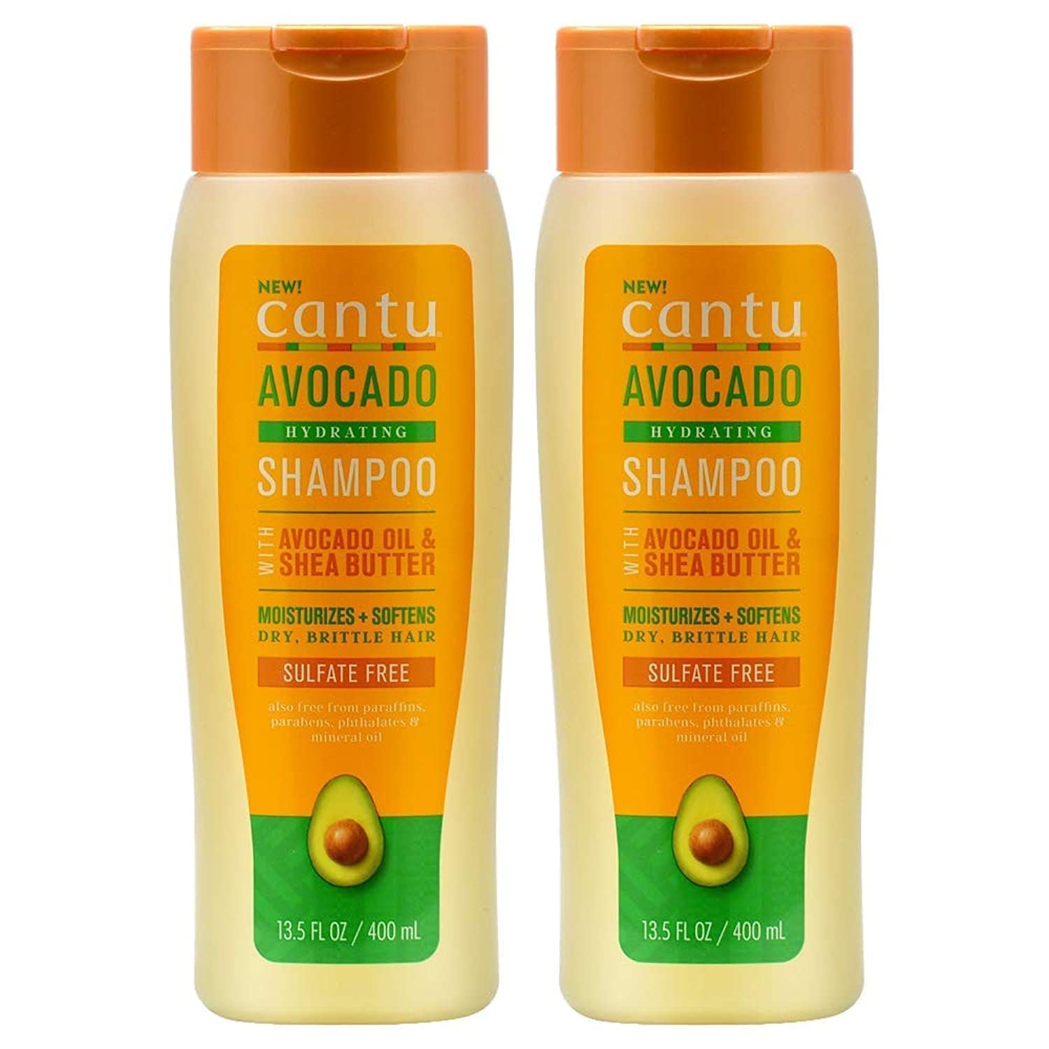 Cantu Avocado Shampoo 13.5 Ounce (400Ml) (Pack Of 2)