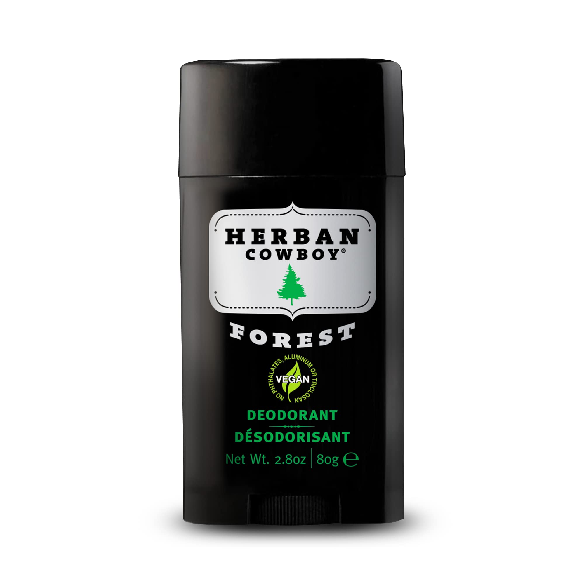 Herban Cowboy Deodorant, Forest, 2.8 Ounce