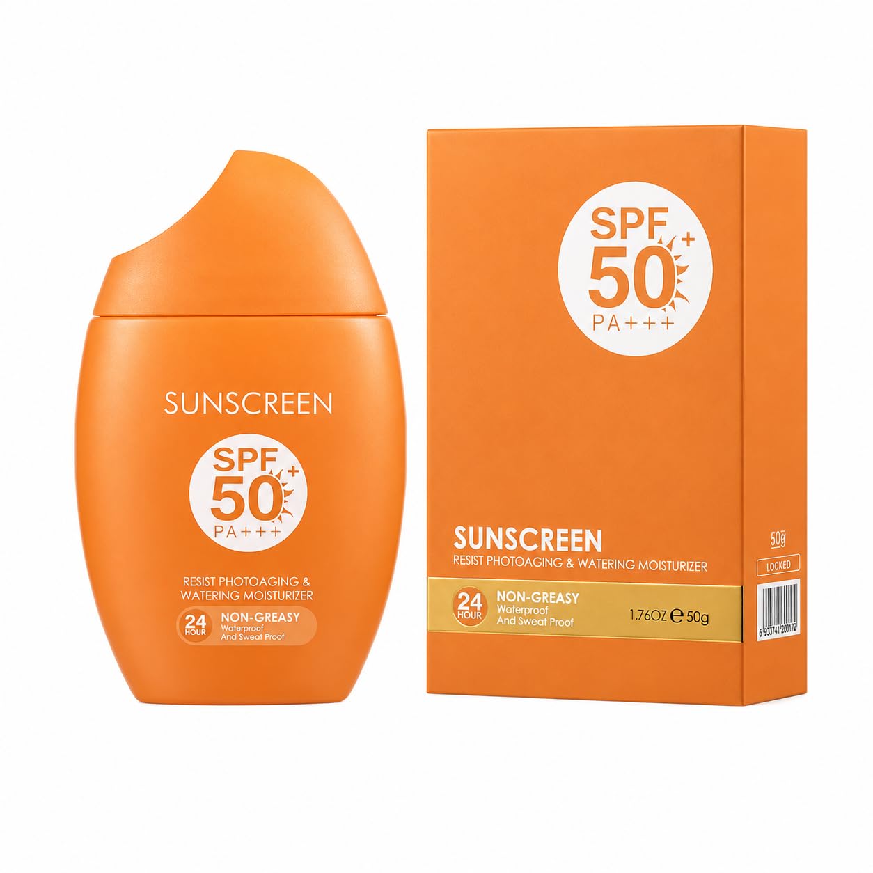 Broad Spectrum SPF 50 Sunscreen for Women, Lightweight OilFree, 1.76 oz