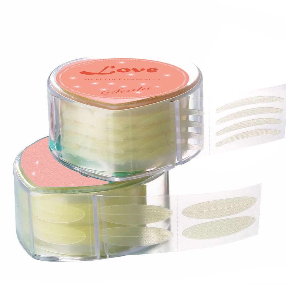 Dedila Pro 600 Pcs By A Box Makeup Breathable Eyelid Tape Big Eye Decoration Invisible Fold Eyelid Shadow Sticker Double Eyelid