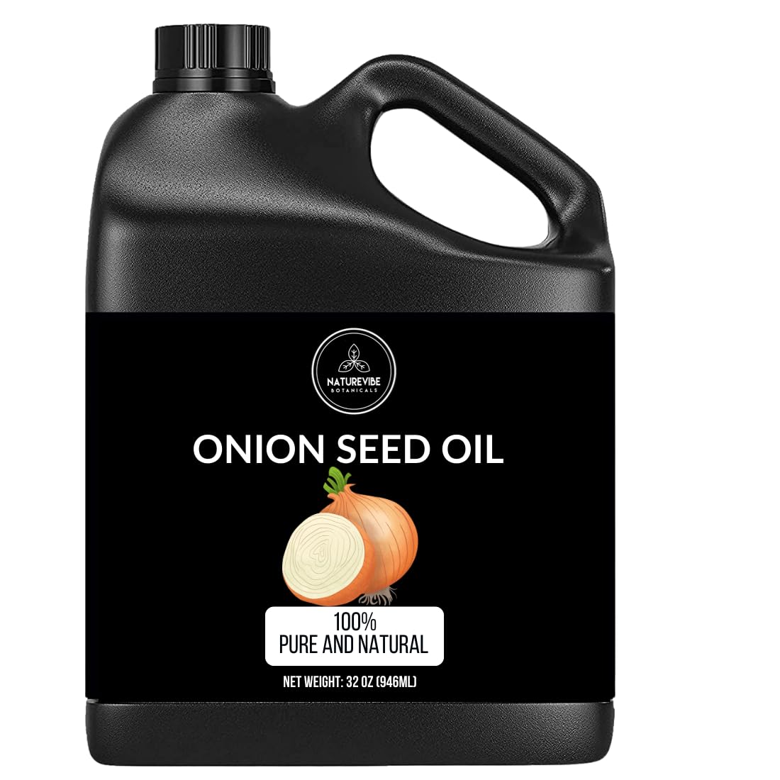 Naturevibe Botanicals Onion Oil 32 Ounces | 100% Pure and Natural | Great for Skin Care and Hair Care