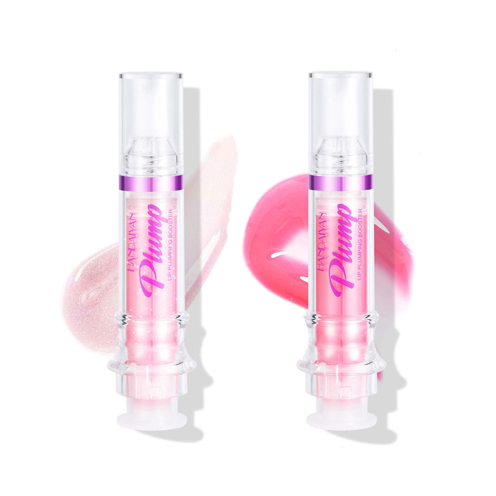 SWETIYOU Lip Plumping Booster, Plumping Lip Oil with Chili Extract, Plump & Pout Lip Plumper, Slightly Spicy Lip Plumping Gloss,