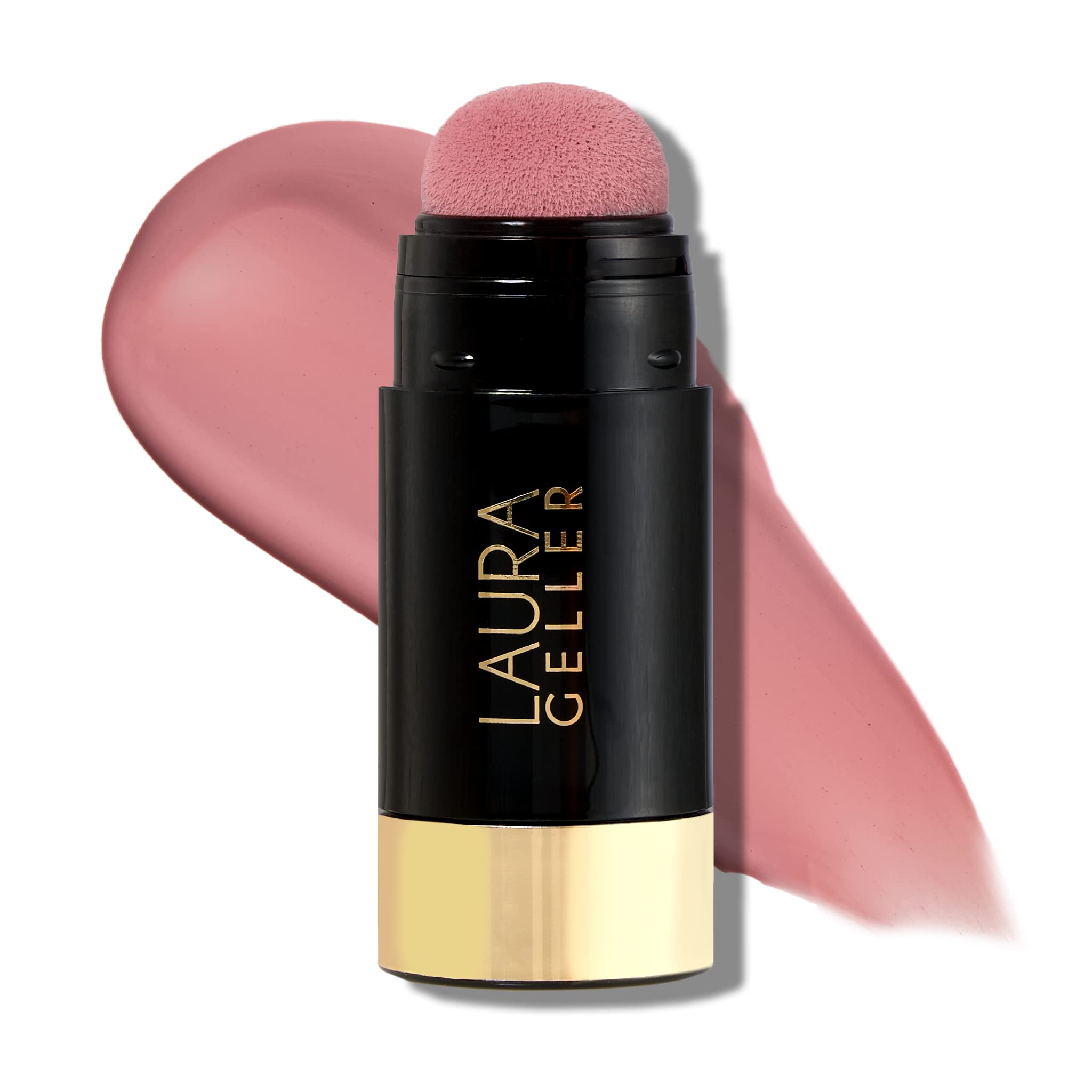 LAURA GELLER NEW YORK Serum Blush Tint, Lightweight Liquid Blush for Cheeks, Weightless Watercolor Sheer Finish, Refreshing Rose