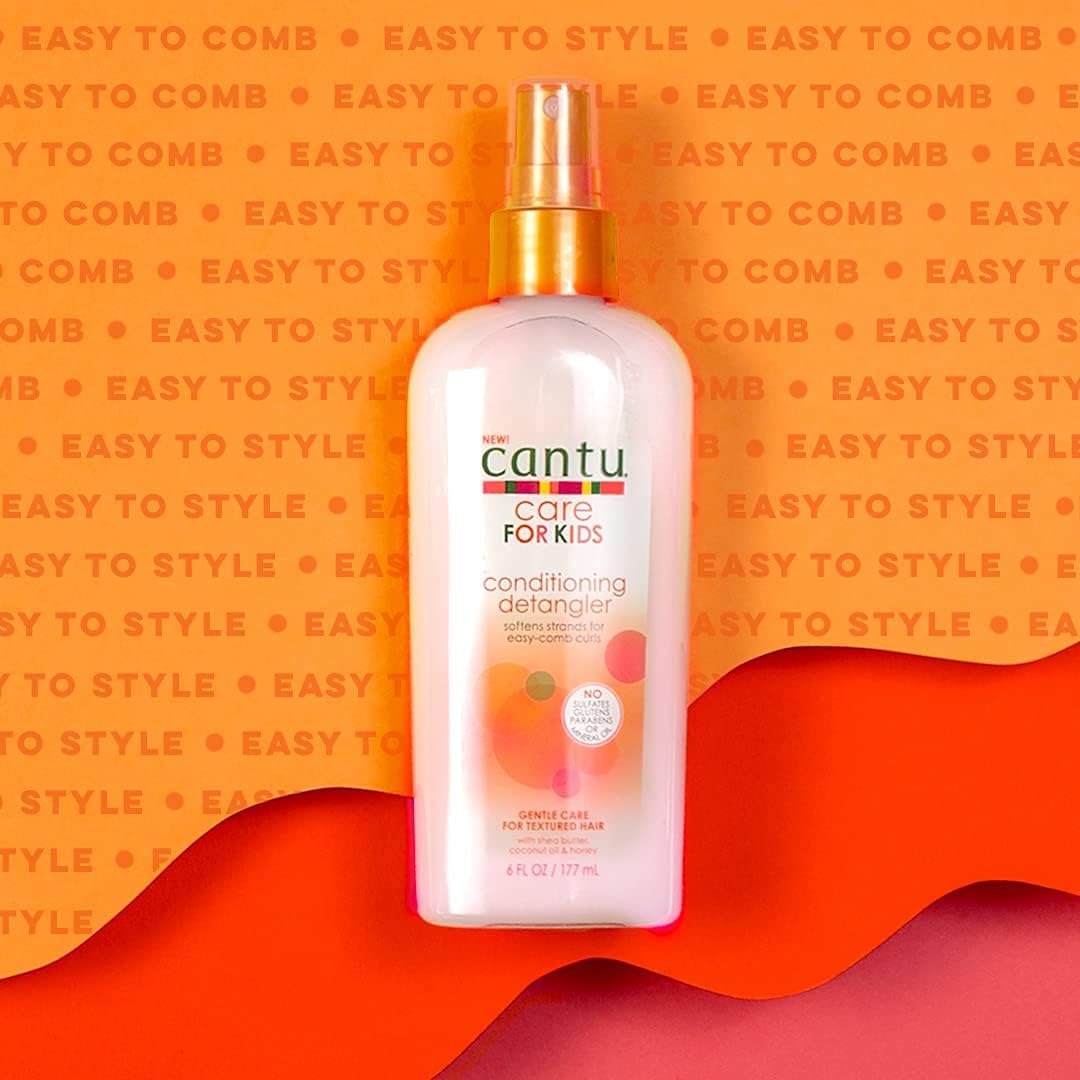 Cantu Care For Kids Conditioning Detangle, 6 Fl Oz (2 Pack)