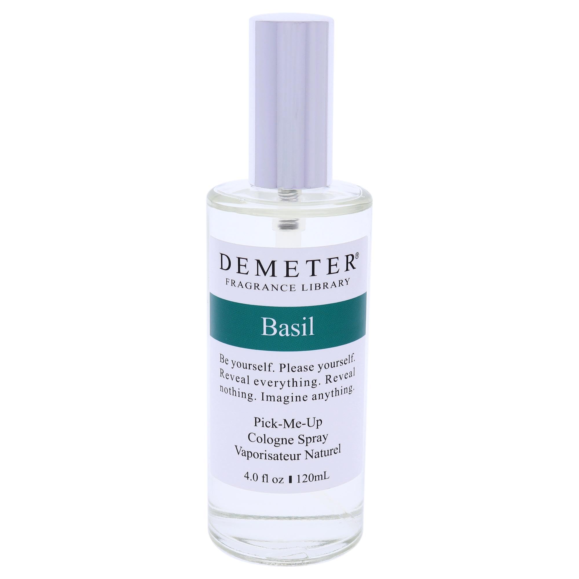 Demeter Cologne Spray For Women, Basil, 4 Ounce