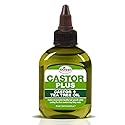 Difeel Premium Castor Plus Tea Tree - Pro-Growth + Scalp Care Premium Hair Oil 2.5 Oz.