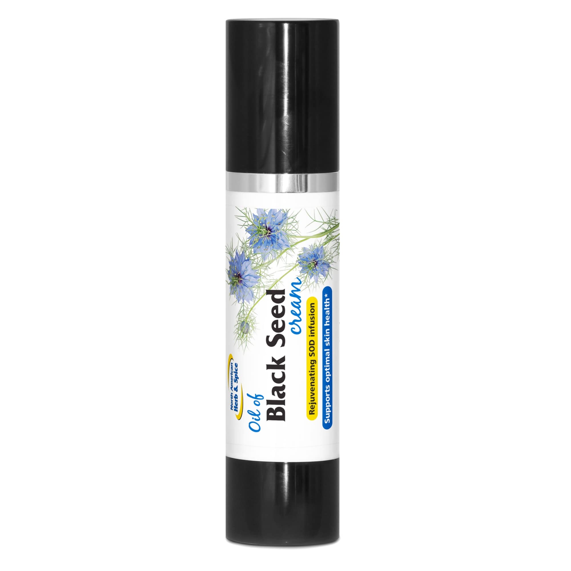 NORTH AMERICAN HERB & SPICE Oil of Black Seed Cream - 2 fl oz - Natural Moisturizer to Support Skin Health - Ideal for All Skin 