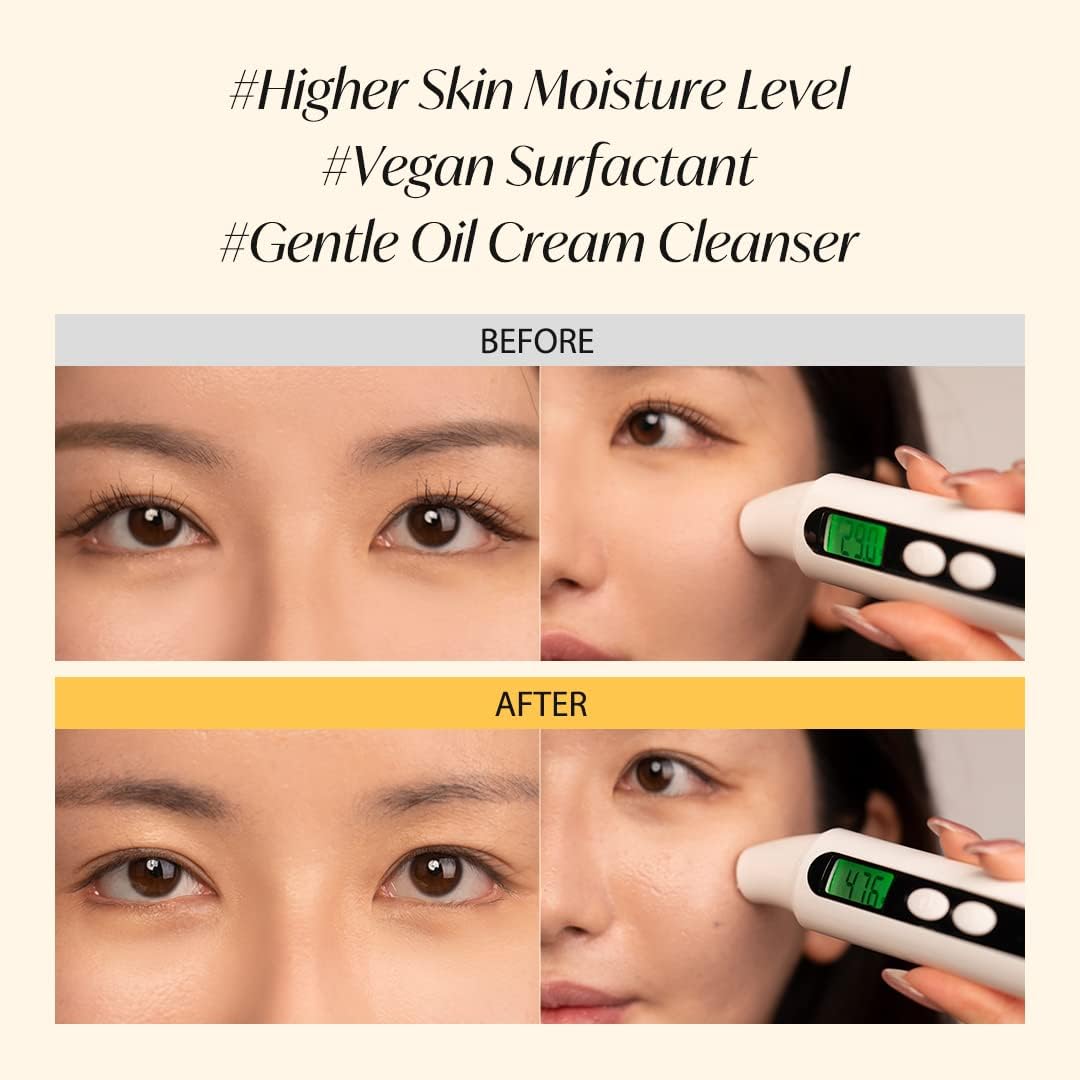 Dalba Italian White Truffle Return Oil Cream Cleanser, Vegan Skincare, Easy One Step Cleanser For Sebum & Makeup Removal, Hydrat