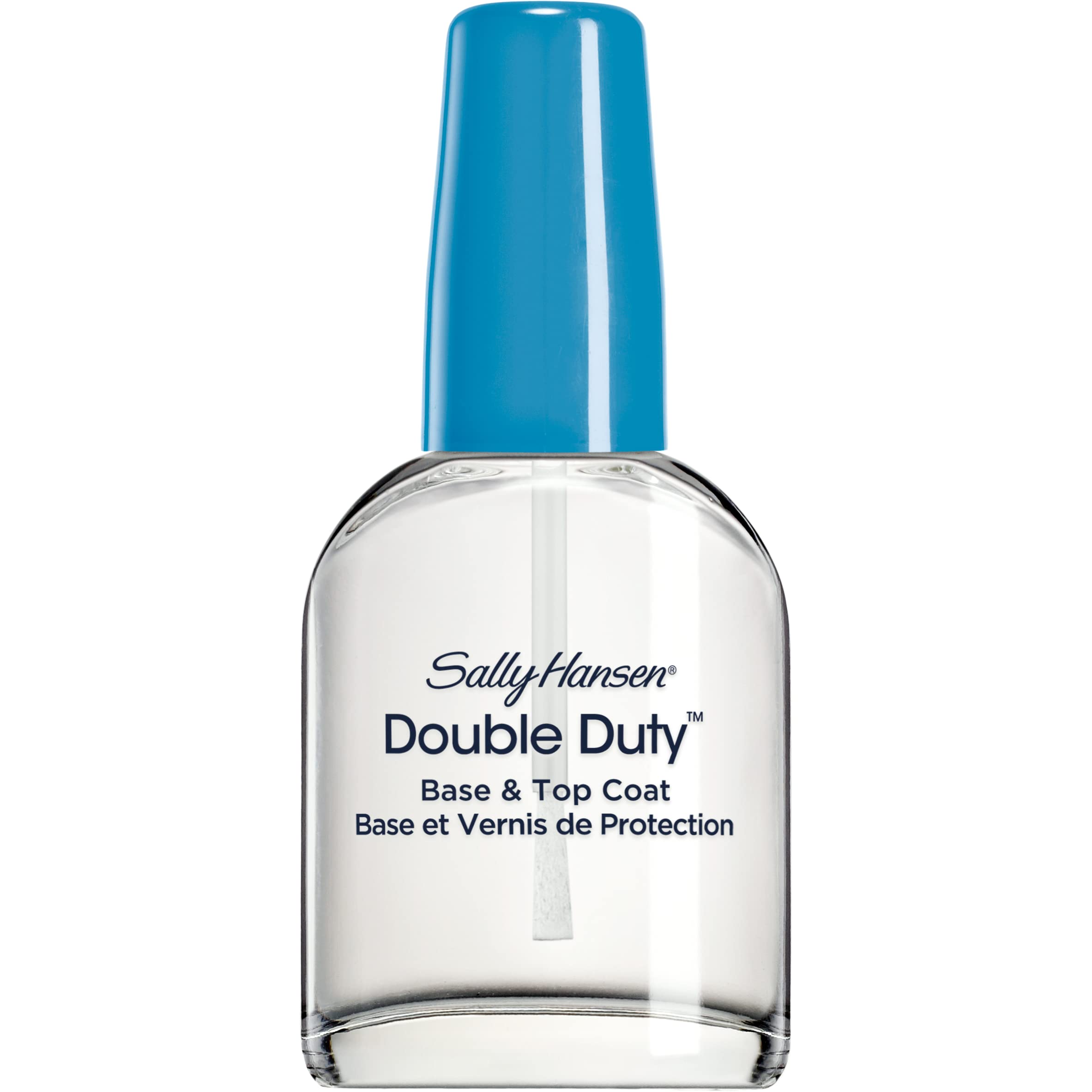 Sally Hansen Double Duty Base And Top Coat, 0.45 Fluid Ounce, Clear (Pack Of 1)