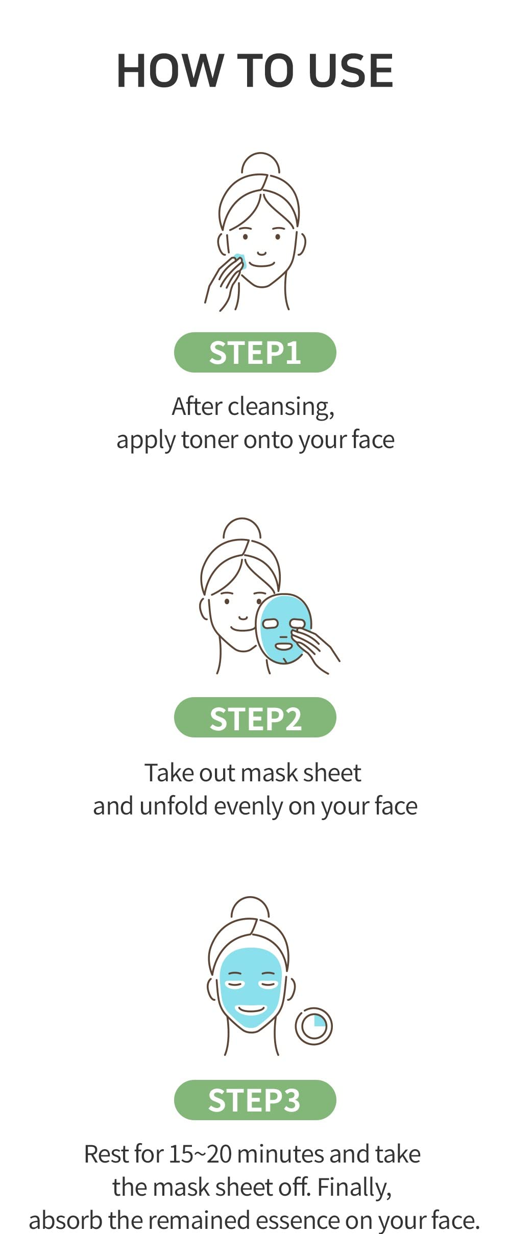 Esfolio Pure Skin Essence Facial Mask Sheet Made In Korea Choose From Different Variety [Customize Your Choice] - 10 Pack