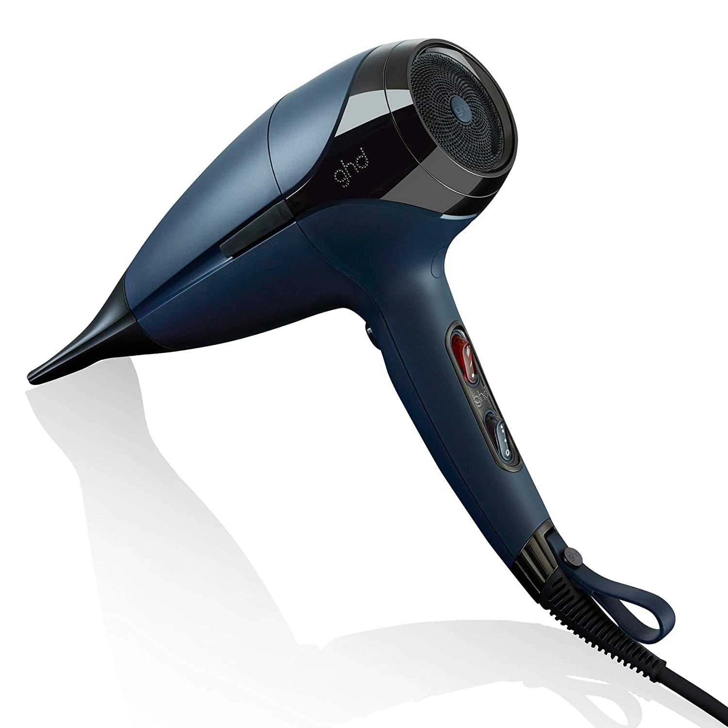 ghd Helios Hair Dryer - 1875w Professional Blow Dryer, Longer Life + Brushless Motor Lightweight Hair Dryer for Salon-Worthy Blo