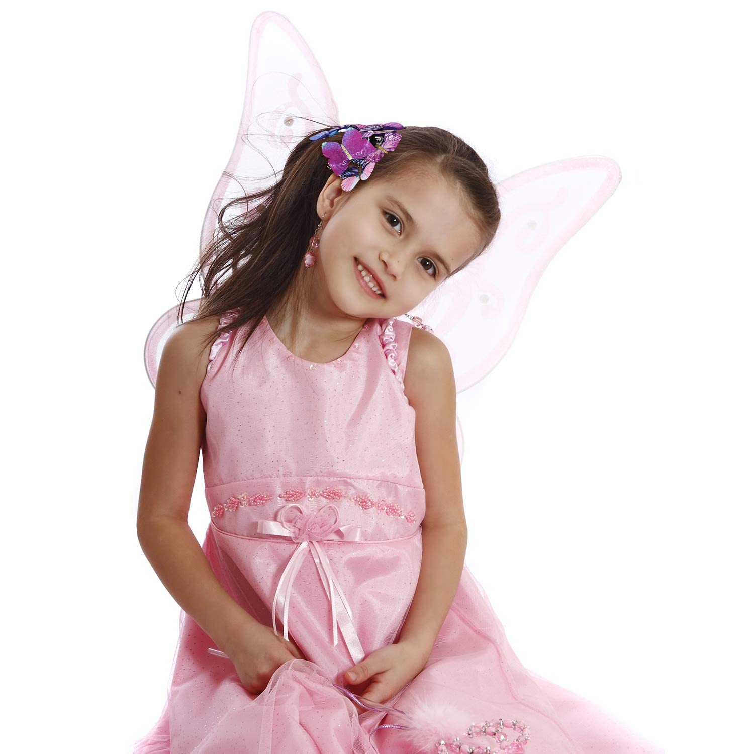 Boao 18 Pieces Glitter Butterfly Hair Clips For Girls Teens Women Hair Accessories (Mysterious Styles)