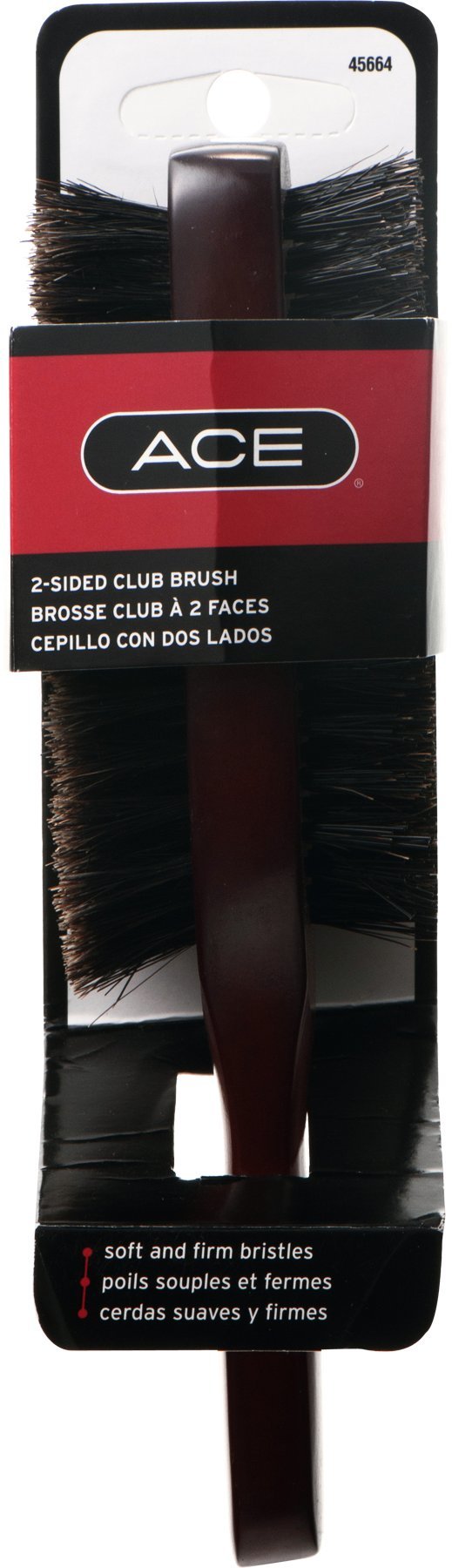 Ace 2-Sided Club Brush