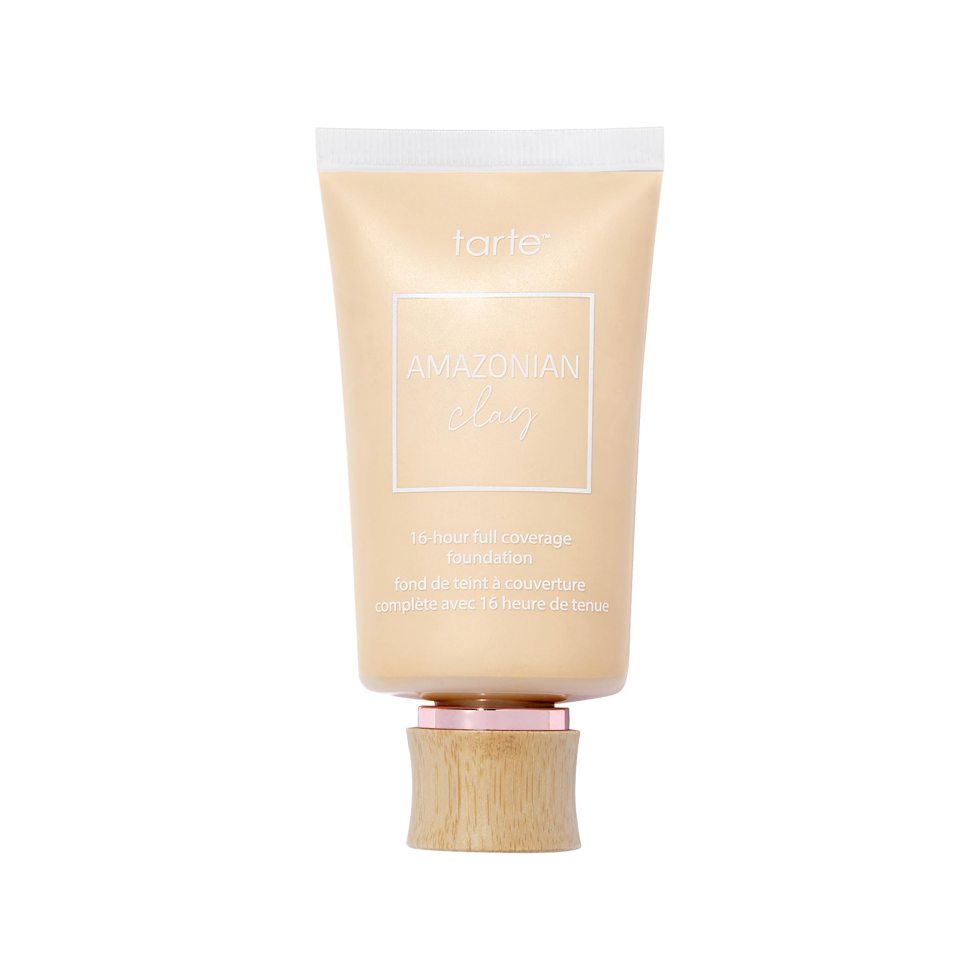 tarte Amazonian clay 16-hour Full Size coverage foundation - Matte Finish Foundation, Vitamin E for Hydration & Smooth Looking S