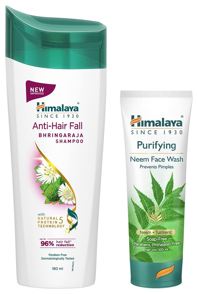 Himalaya AntiHair Fall Bhringaraja Shampoo, Reduces Hair Fall, Makes Hair Healthy, With Bhringaraja & Palasha,For Men And Women