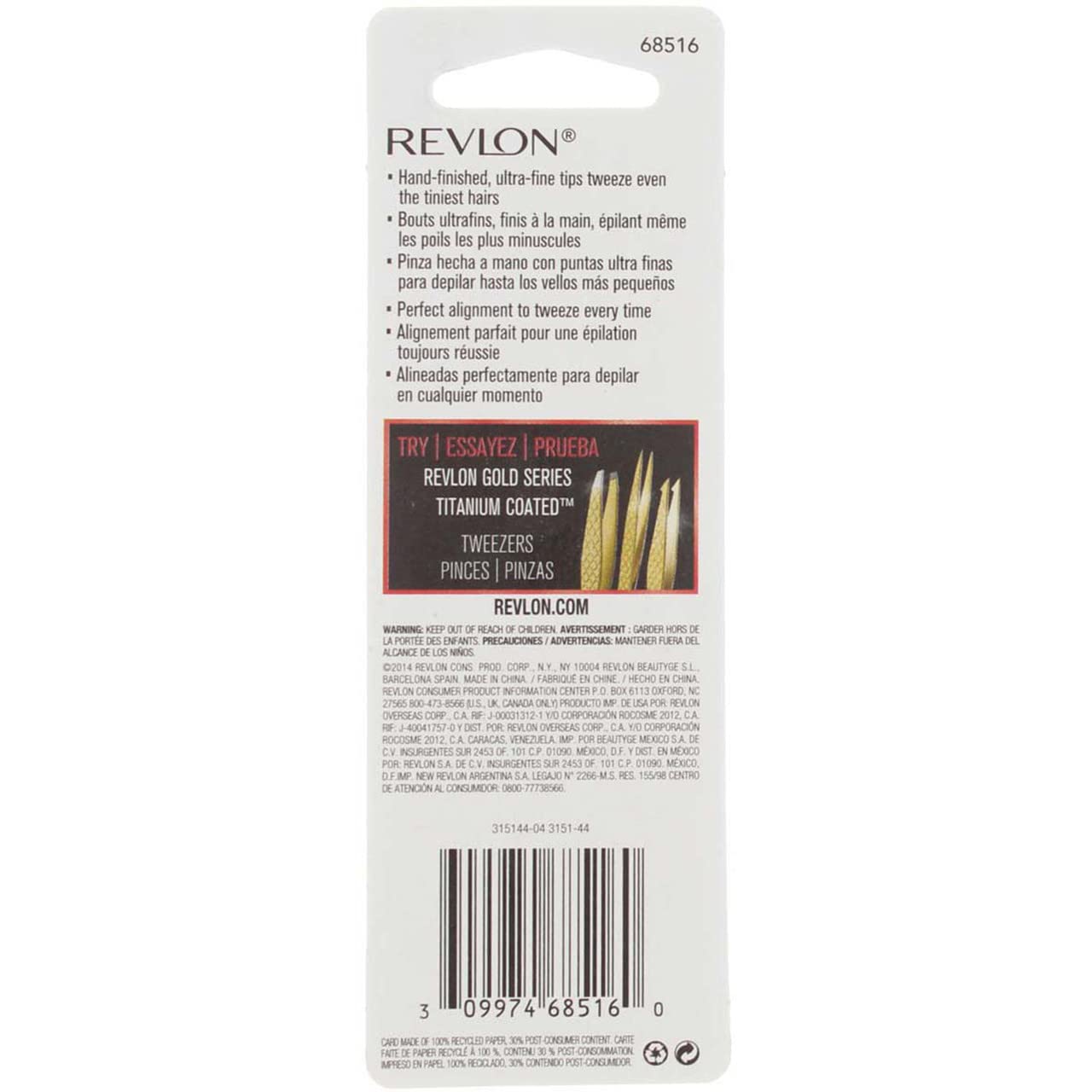 Revlon Ultimate Tweezer, Slant Tip