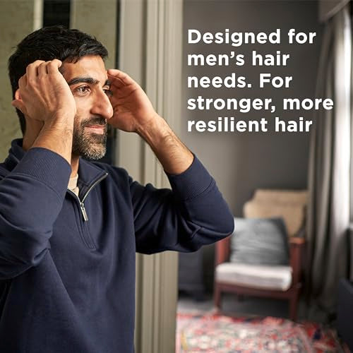Dove Men+Care Dv M Sh Charcoal Pump Purifying Shampoo Charcoal + Clay For Stronger, More Resilient Hair, With Plant-Based Cleans
