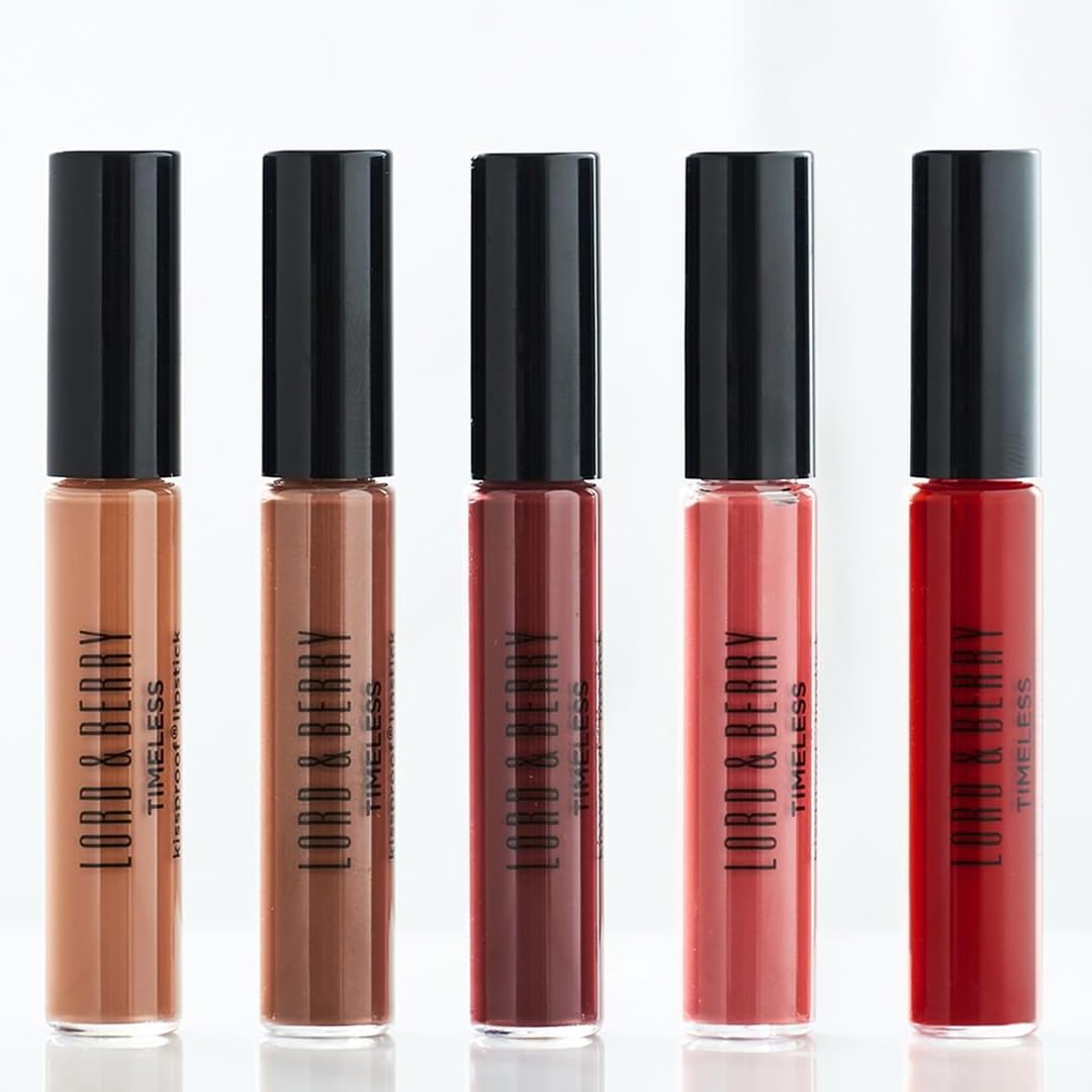 Lord & Berry Timeless Kissproof Moisturizing Semi-Matte Finishing With Paraban-Free Long Lasting Lipstick, Iconic