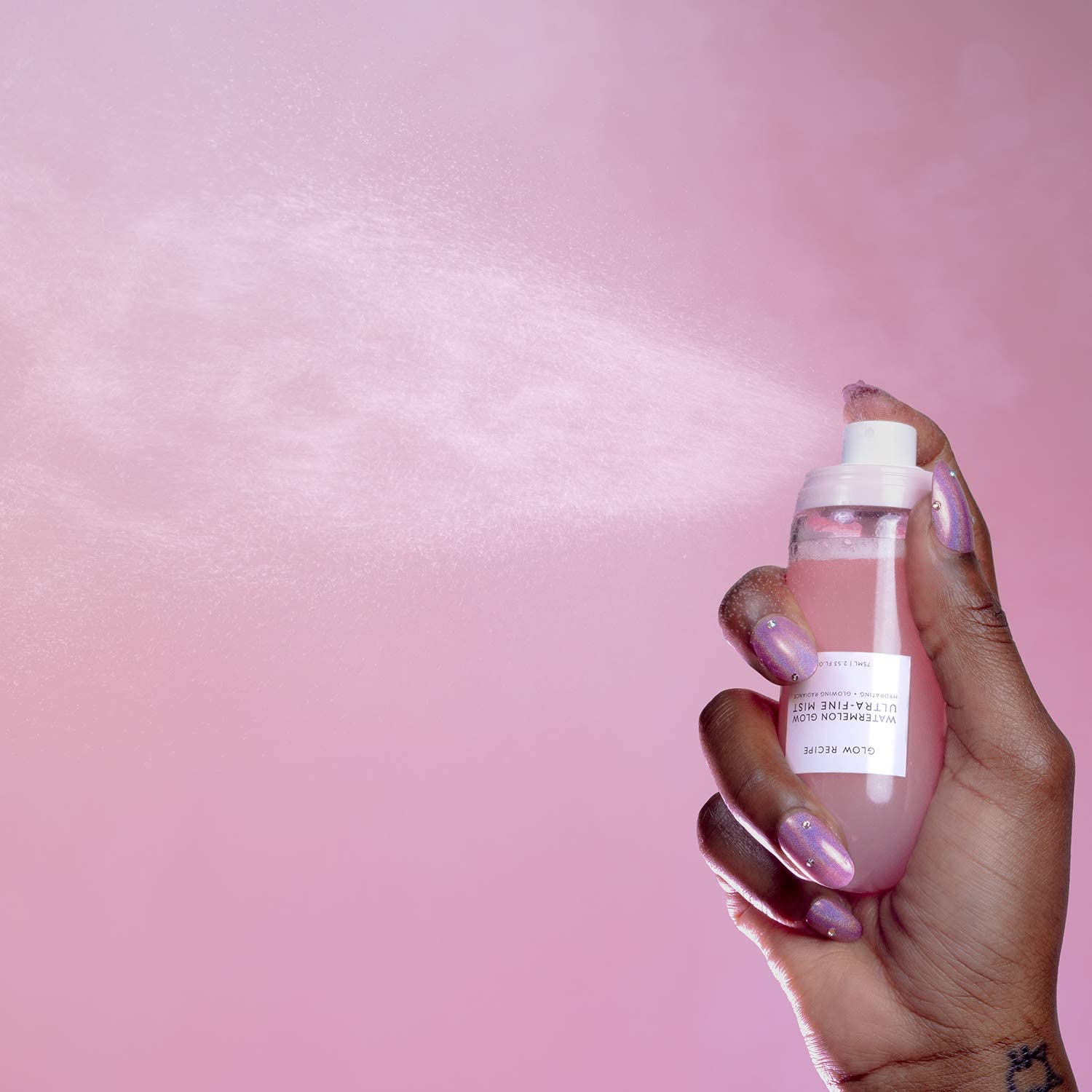 Glow Recipe Watermelon Glow Ultra-Fine Facial Mist Spray - Hyaluronic Acid Face Mist For Fresh + Glowing Skin - Hydrating Face M