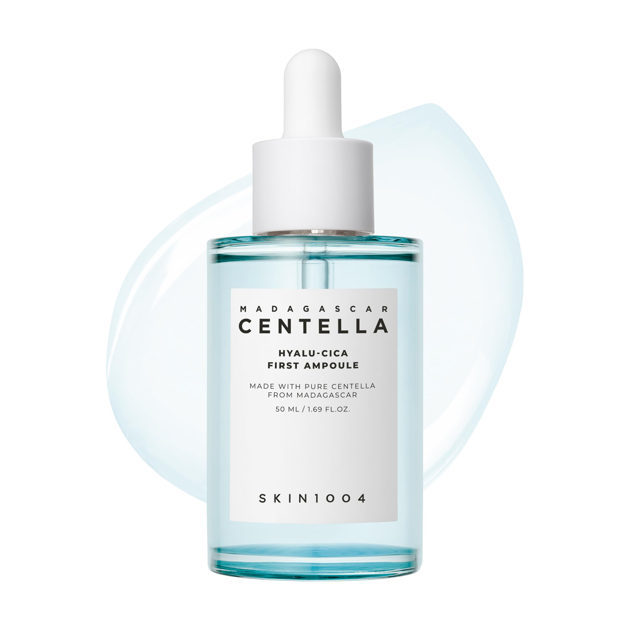 SKIN1004 Hyalu-Cica First Ampoule, Korean Serum for Face with Hyaluronic Acid & Centella, Facial Ampoule Serum for Deep Moisture