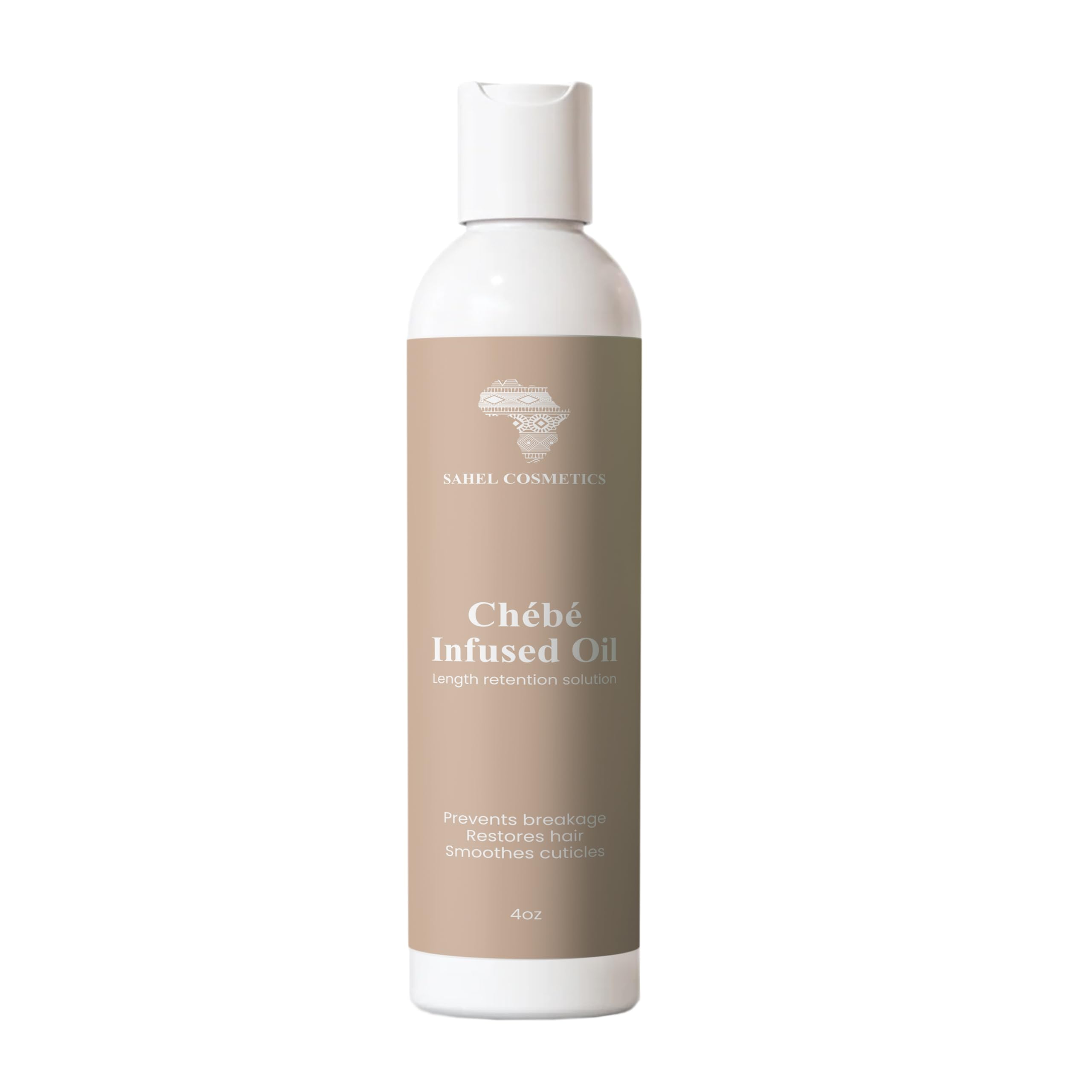 Sahel cosmetics Chebe Infused Oil, Natural Hair Strengthening Nourishment to minimize breakage and promote length retention (4 o