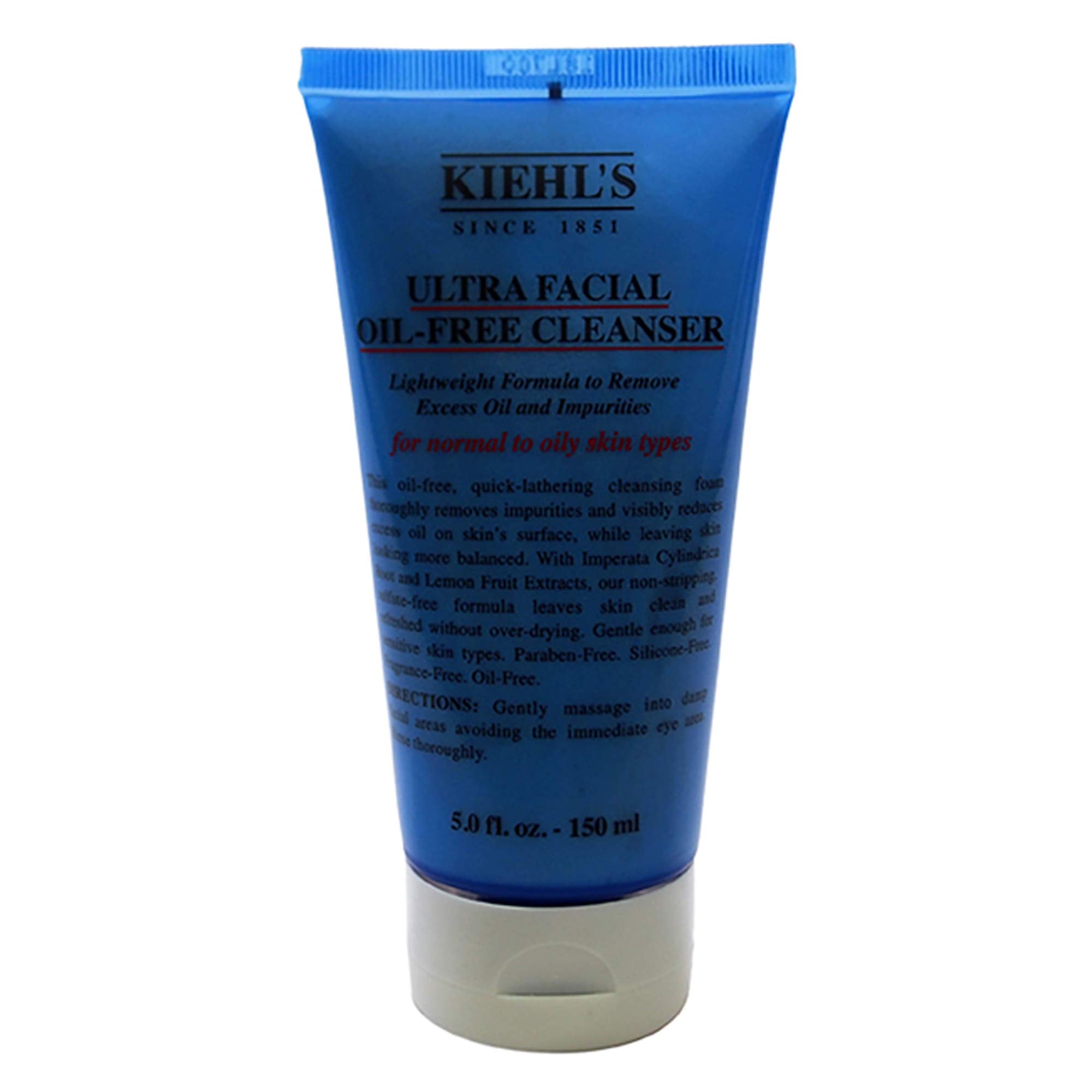 Kiehls Ultra Facial Oil-Free Cleanser For Normal To Oily Skin Types Unisex Cleanser 5 Oz
