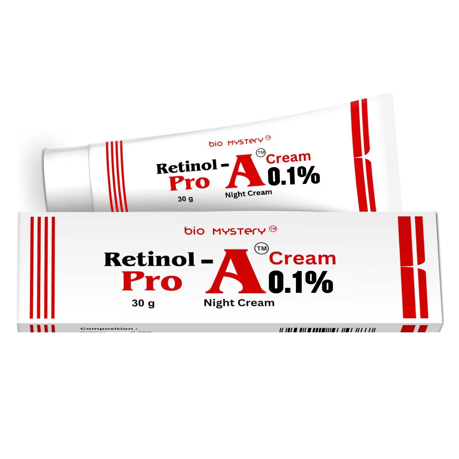 Bio Mystery Retinol Pro Night Cream 0.1 (30 Gram / 1.0 Oz)