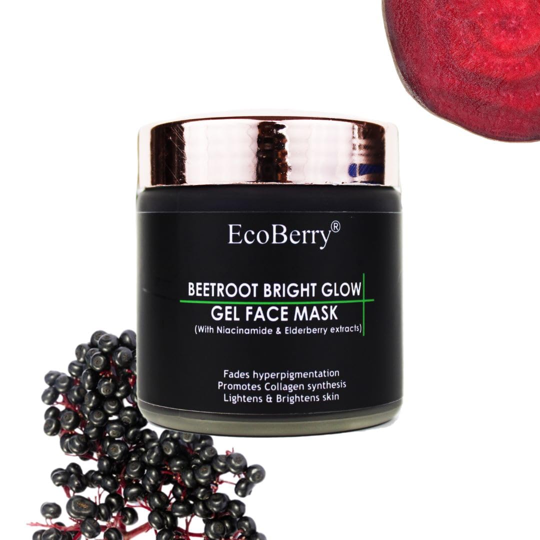 Ecoberry Beetroot Face Mask Gel, 100Ml