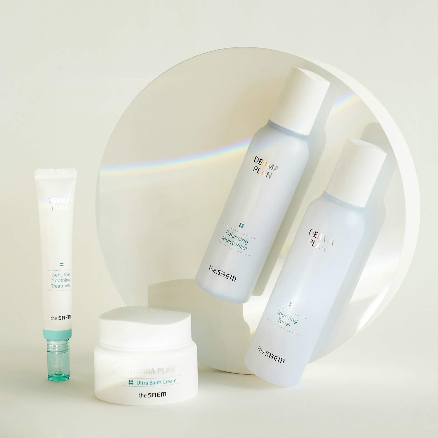 the SAEM Derma Plan Ultra Balm Cream 60ml / 2.02oz - Ceramide and Shea Butter Intensive Hydrating and Soothing Facial Cream, Veg