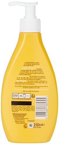 Le Petit Marseillais Moisturising Body Milk with Shea Butter, Almond and Argan Oil for Very Dry Skin 2x250ml.