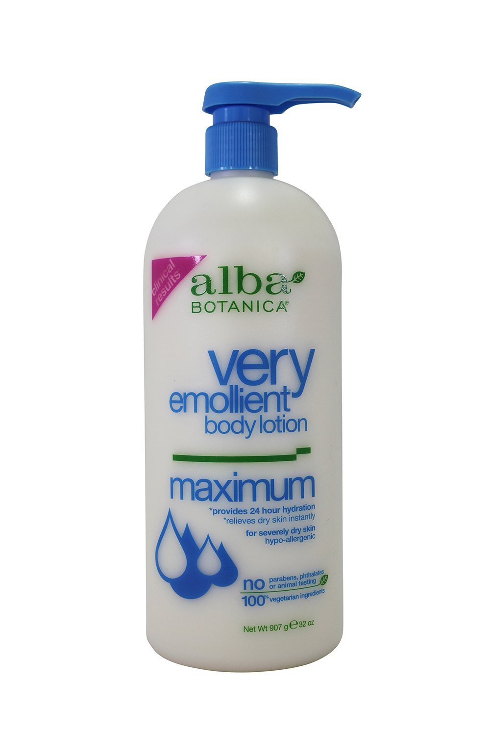 Body Lotion,Very Emol,Dry By Alba Botanica - 32 Oz, 2 Pack