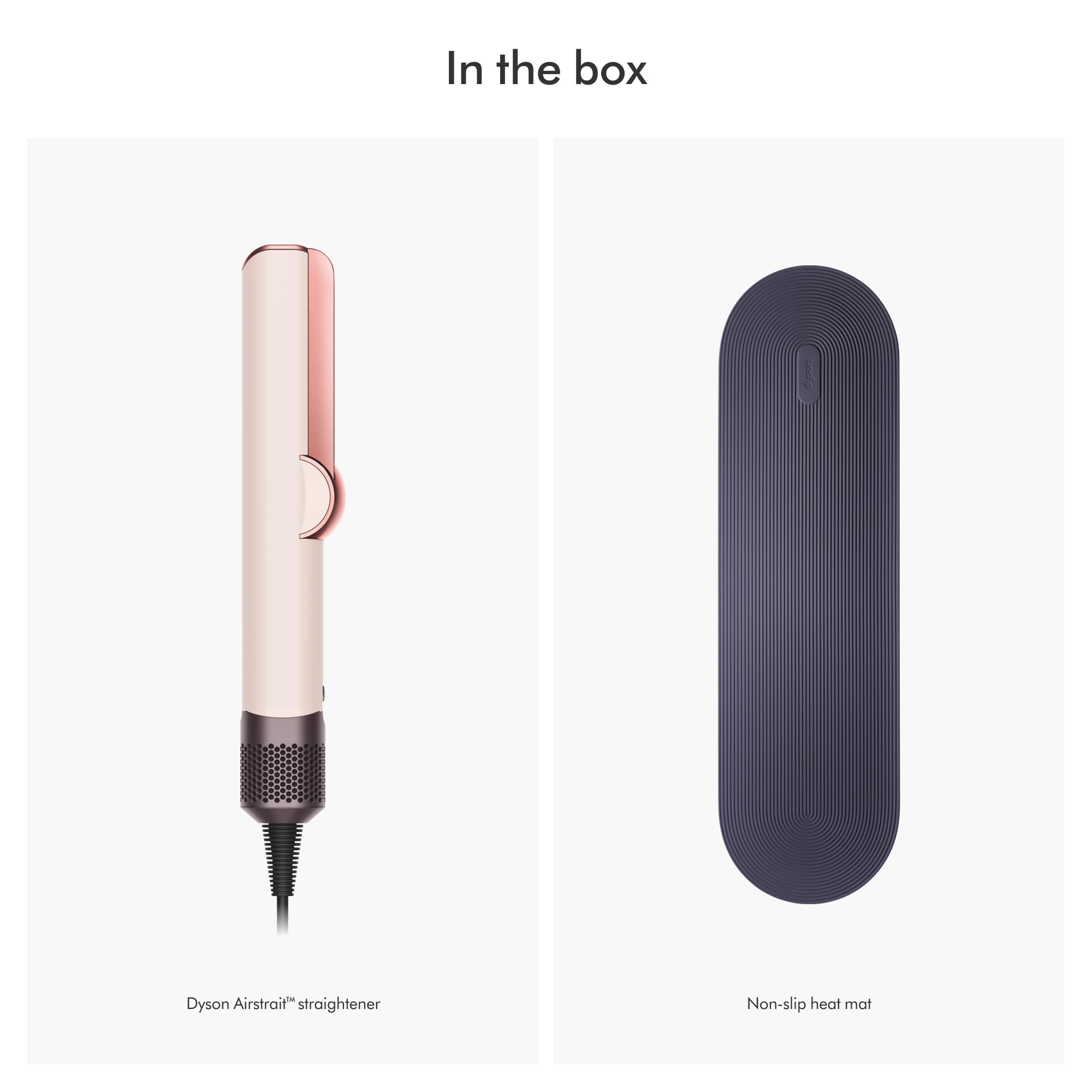 Dyson AirstraitStraightener in Ceramic Pink and Rose Gold