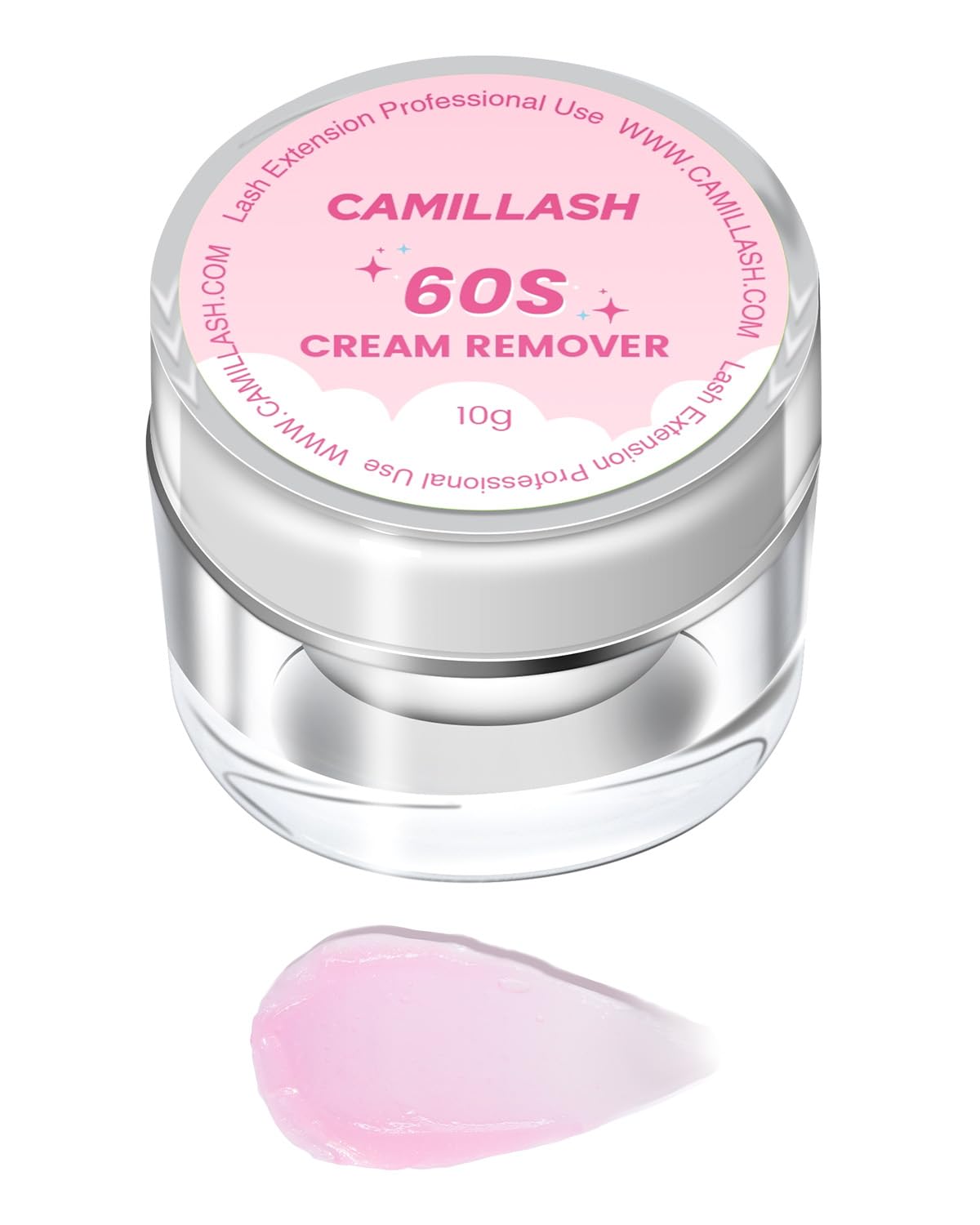 Lash Remover for Eyelash Extensions - Professional Grade, Fast & Gentle Adhesive Glue Dissolver - Suitable for Sensitive Eyes - 