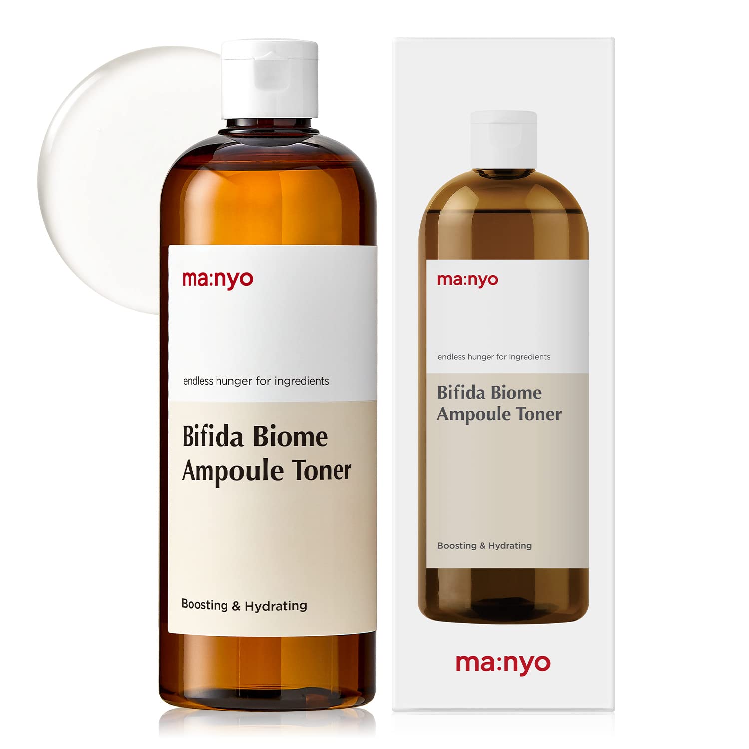 Manyo Factory Bifida Biome Ampoule Toner 13.5 Fl Oz (400Ml) Moisturizing Toner For Face, 5-Types-Of Hyaluronic Acid, Daily Firmn