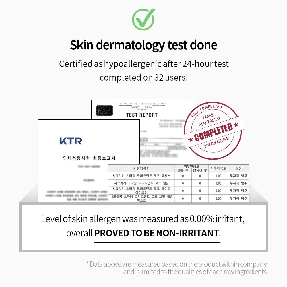 Secretkey Starting Treatment Essence Rose Edition, Nourishment & Hydration, Skin Soothing, Skin-Texture Care, 94% Of Galactomyce