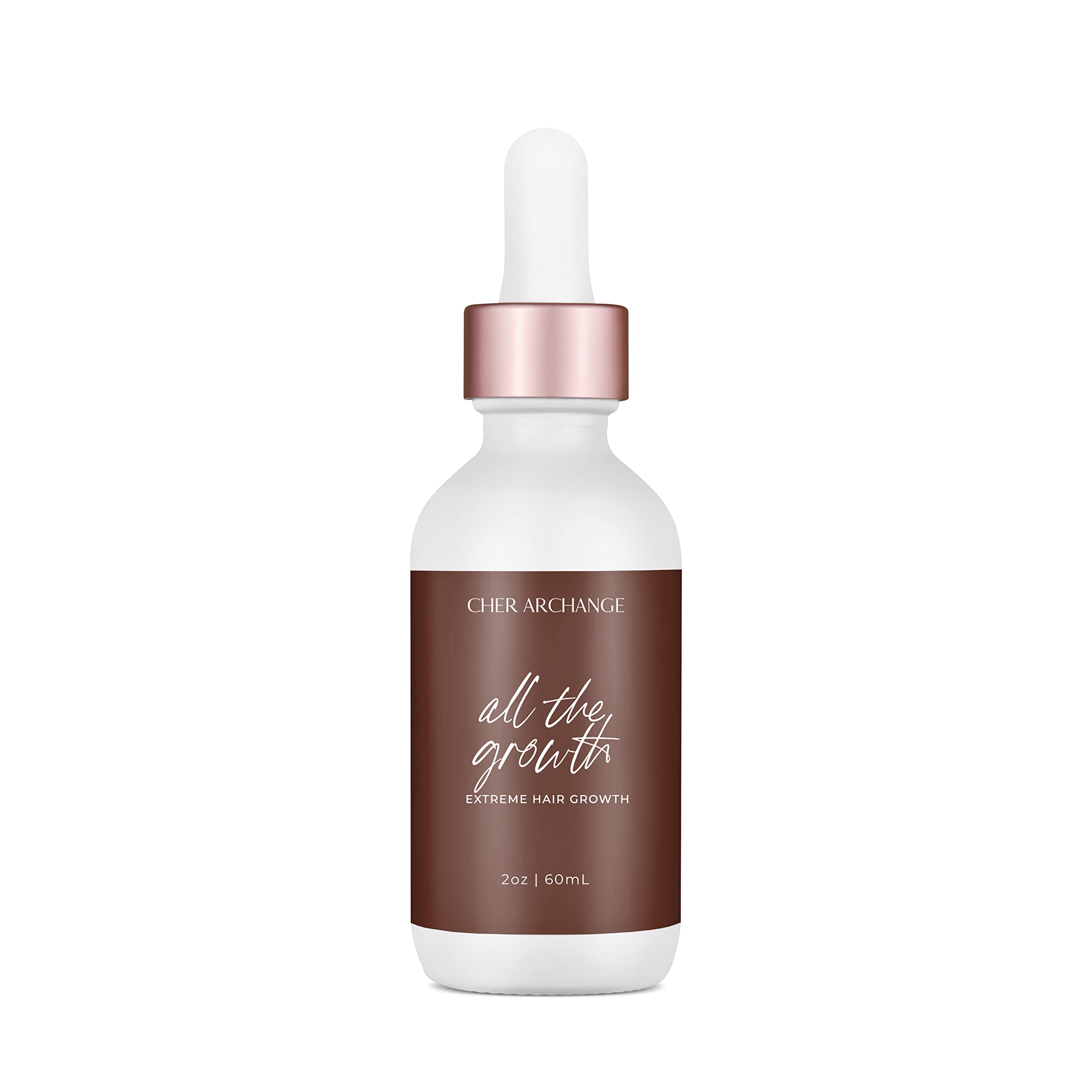 All the Growth Oil  Hair Growth Oil with Rosemary & Peppermint by Cher Archange (2oz)
