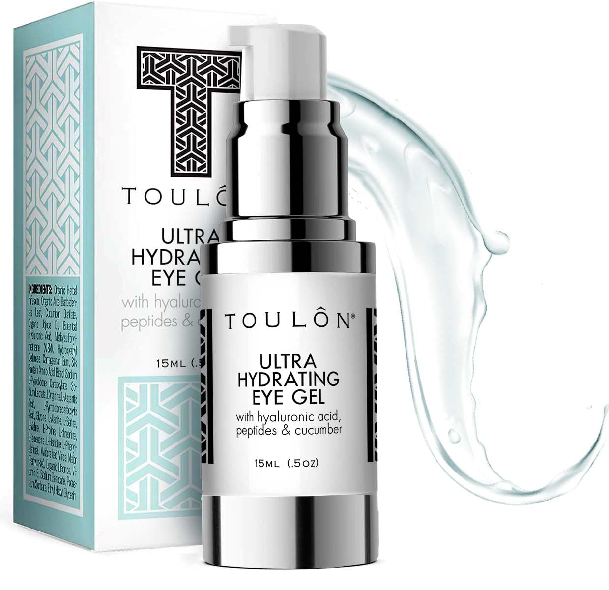 Best Eye Gel For Dark Circles And Puffiness. Reduce Wrinkles, Bags & Crows Feet. Natural & 100 Pure Firming Anti Aging Gel For M