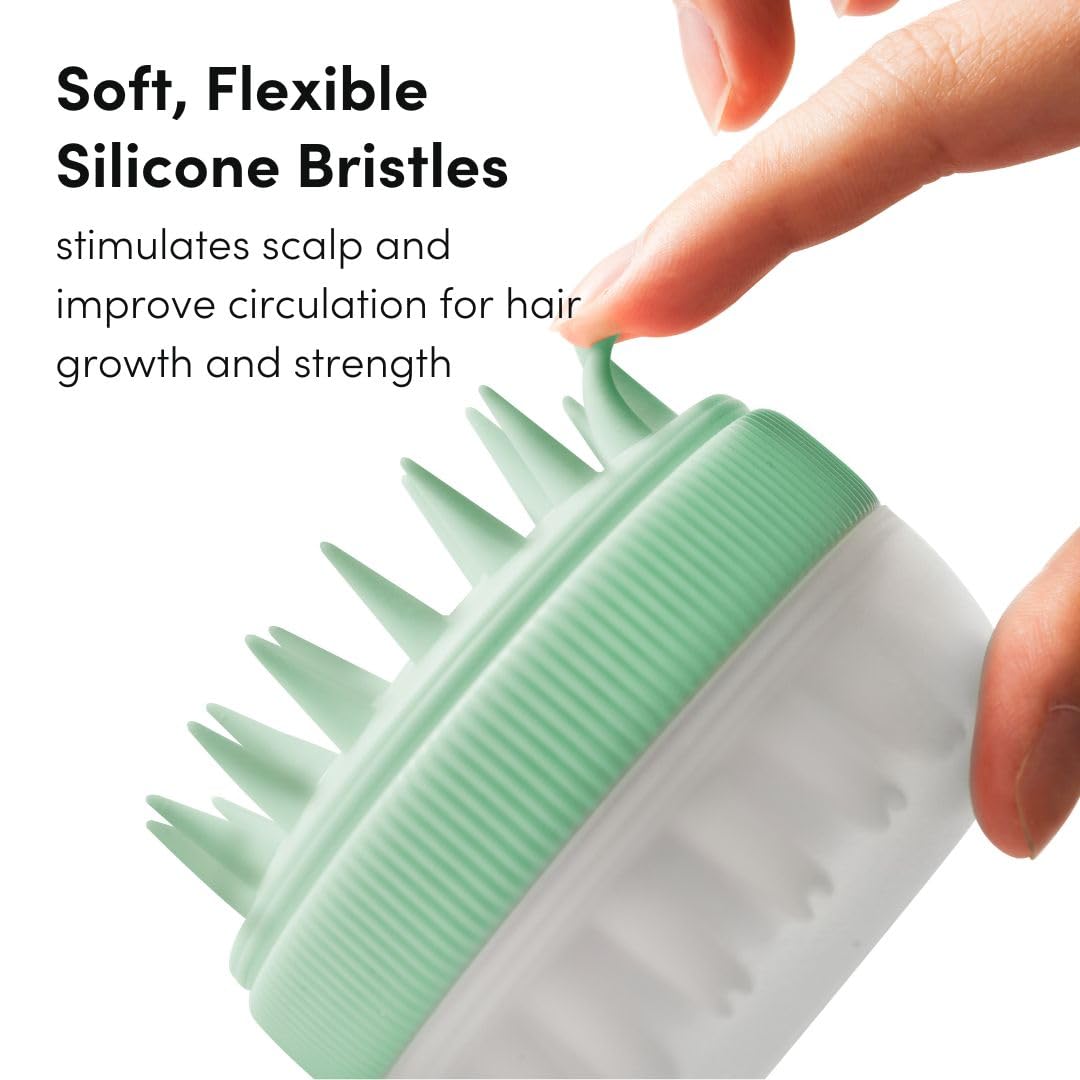 Fancii Hair Scalp Massager, Shampoo Brush For Wet & Dry Hair, Scalp Scrubber Exfoliator For Dandruff Removal & Hair Growth. Show