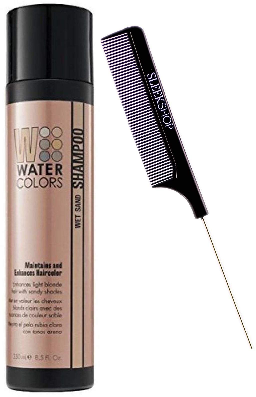 Watercolors Color Depositing Sulfate & Paraben Free Shampoo, Maintains & Enhances Haircolor - Wet Sand 8.5 Oz
