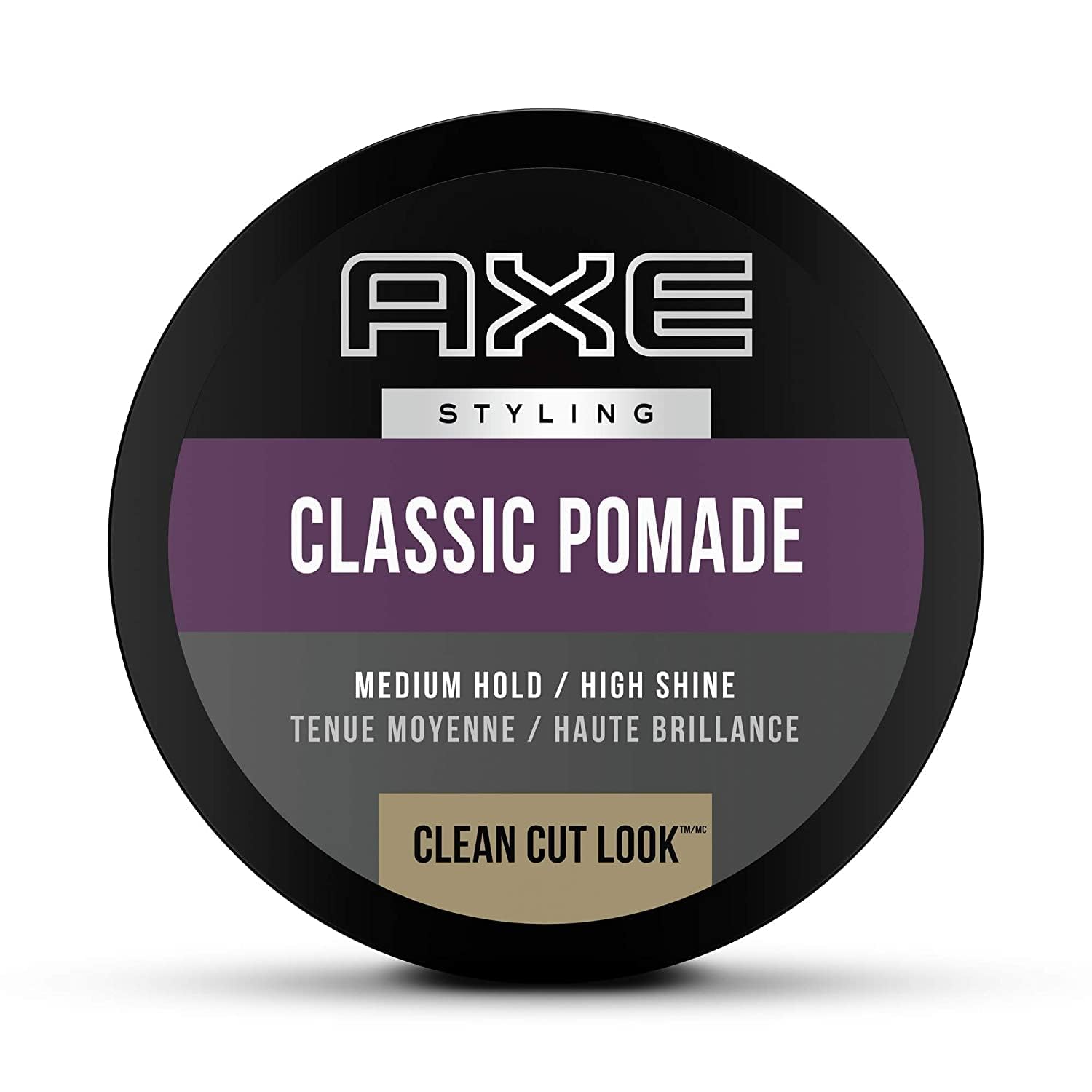 Axe Clean Cut Look Hair Pomade Classic 2.64 oz (Pack of 6)