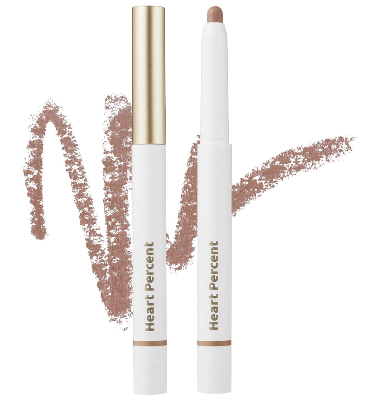 Heart Percent Dote On Mood Lip Pencil, Long-Lasting Creamy Lip Crayon Smooth Color Liner Retractable Lipstick Pencil 0.8G, #09.