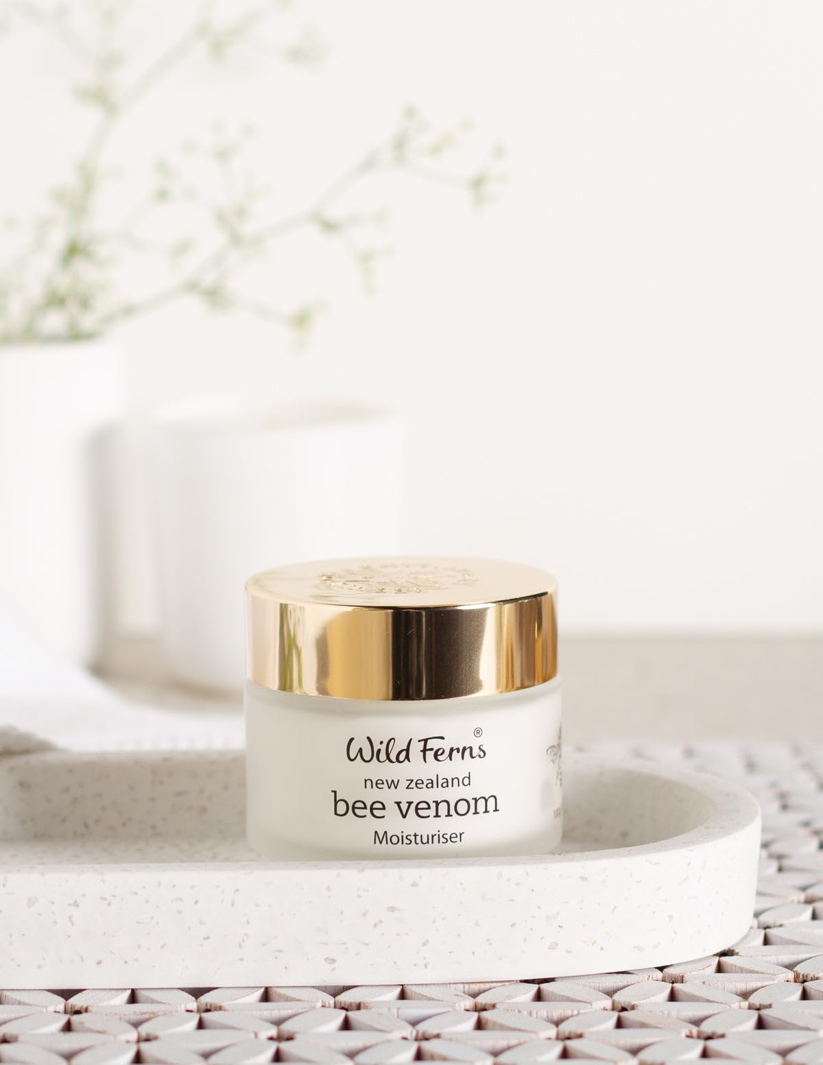 Wild Ferns New Zealand Bee Venom Moisturiser With Manuka Honey 80+, 99% Natural, 100 Grams