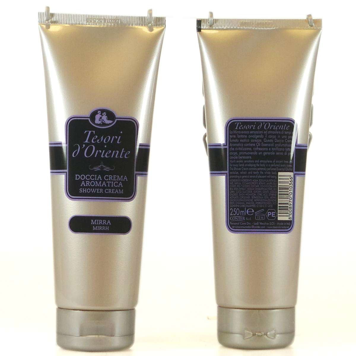 Tesori dOriente: Mirra Myrrh Shower Cream - 250 Ml (8.45us Fl Oz) [ Italian Import ]
