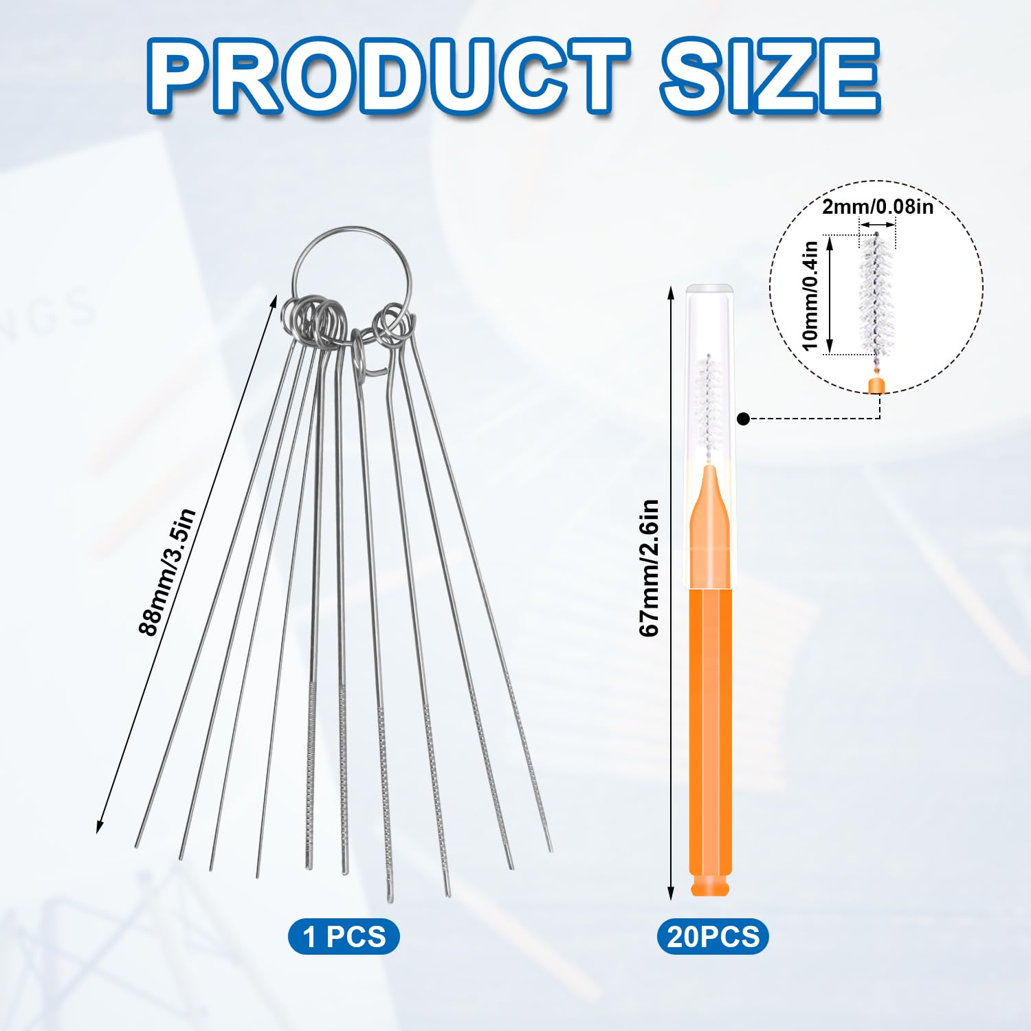 30Pcs Shower Head Cleaner Tools, Shower Head Cleaning Brushes Multi-Size Shower Head Cleaner Picks Anti-Clogging Cleaning Brush
