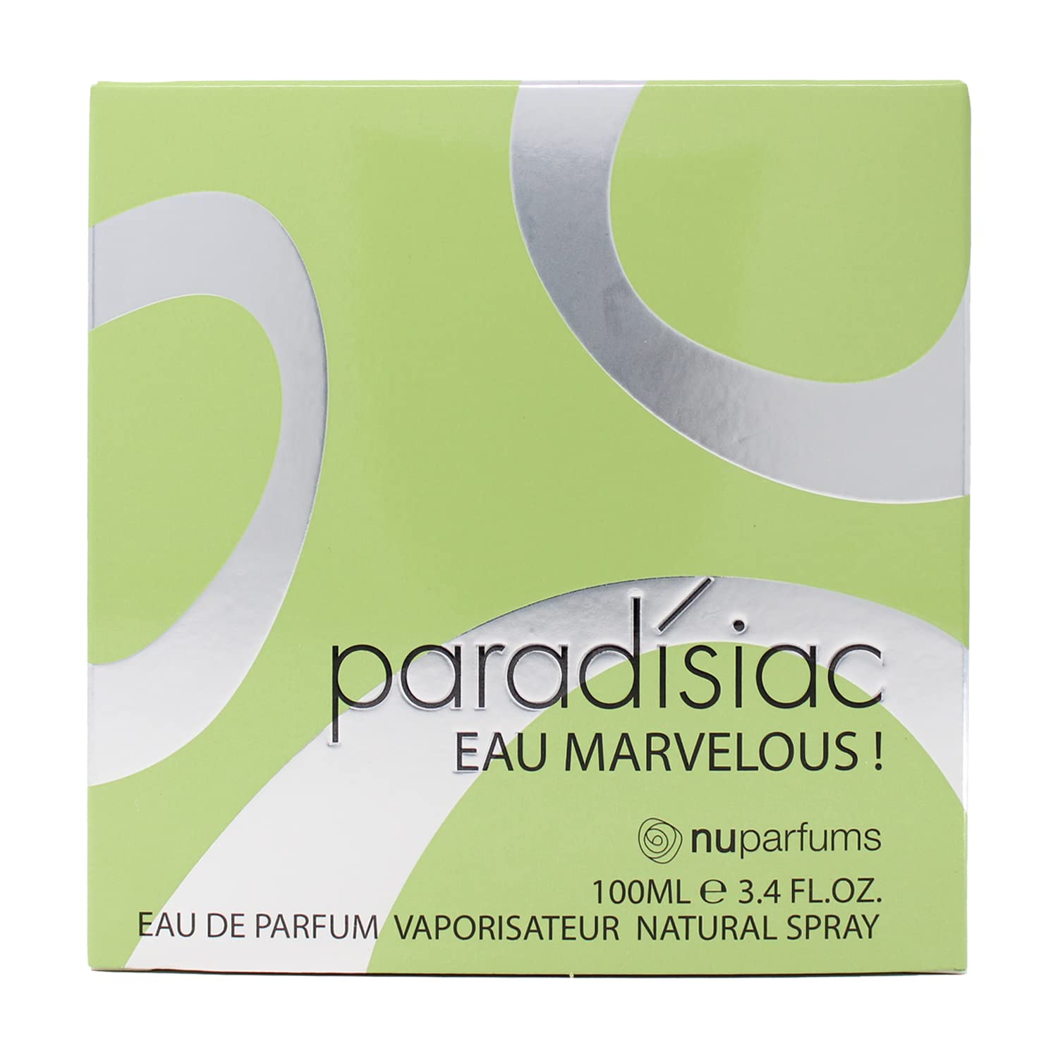 Paradisiac Eau Marvelous By Nuparfums, 3.4 Oz Eau De Parfum Spray For Women