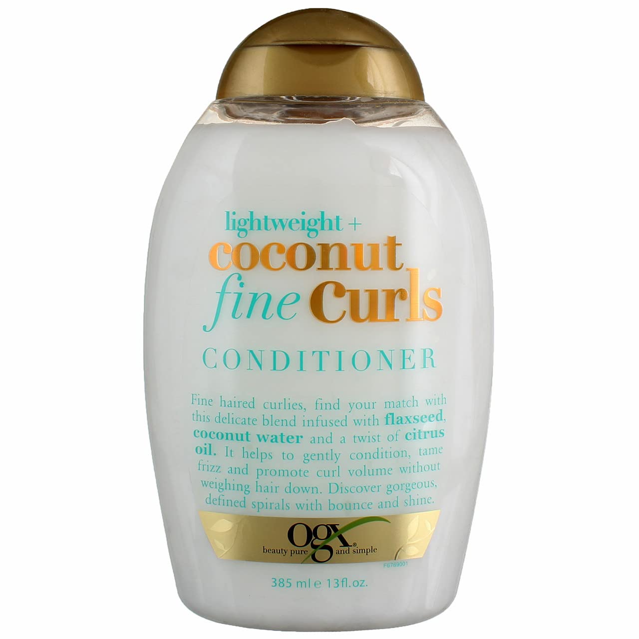 Ogx Conditioner Coconut Fine Curls 13 Ounce (Pack of 3)