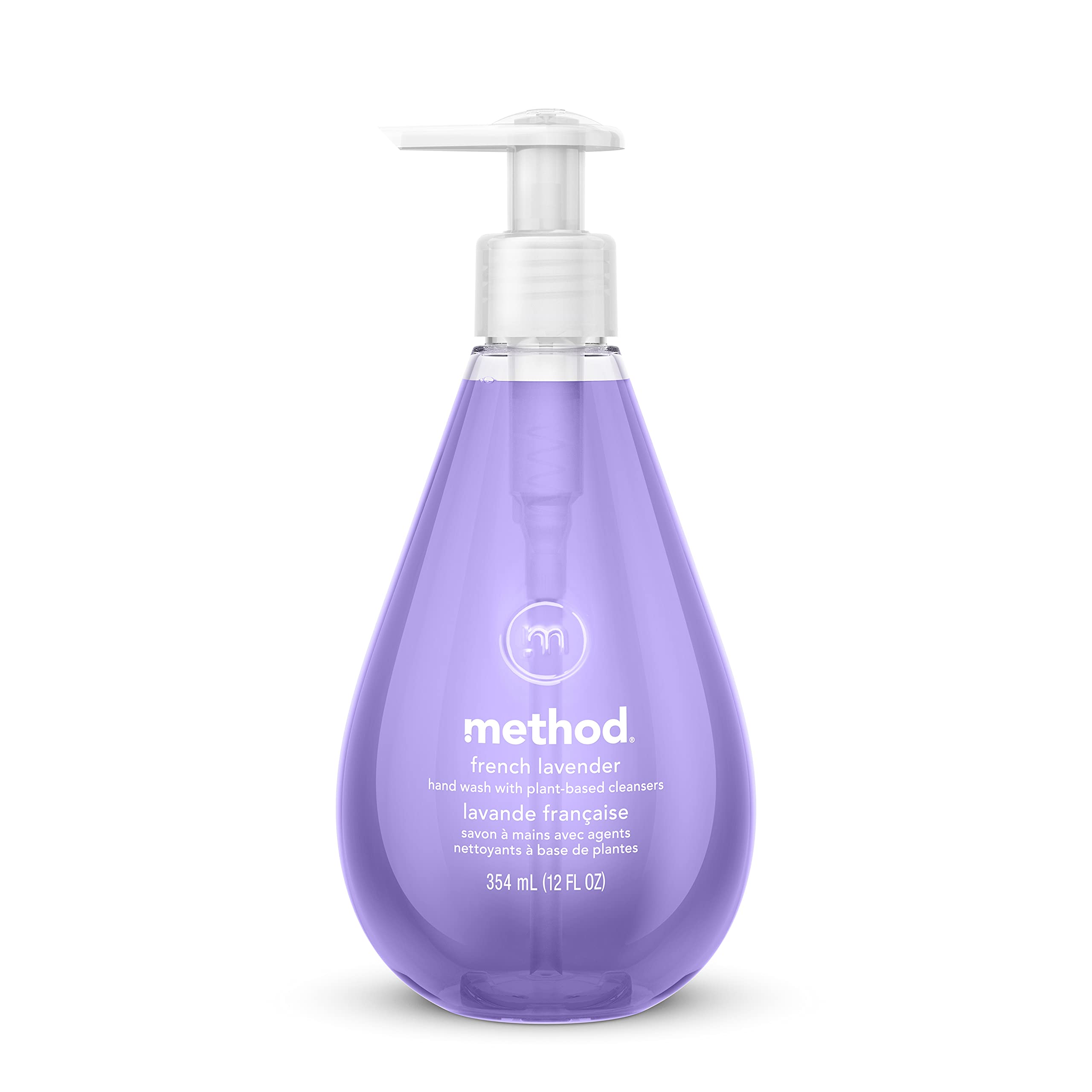 Method Gel Hand Wash, French Lavender, Biodegradable Formula, 12 Fl Oz (Pack of 1)