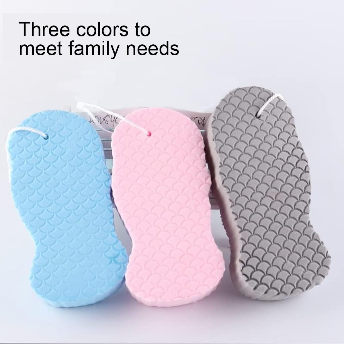 Wfwj 3Pcs Magic Exfoliating Bath Sponge,3D Super Soft Exfoliating Bath Sponge,Exfoliating Sponge Remover Dead Skin For Adults Ch